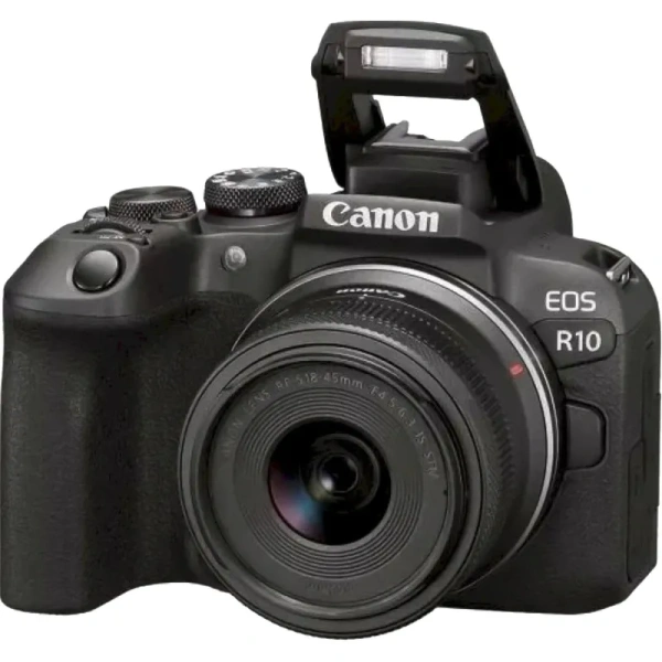 Фотоаппарат Canon EOS R10 kit + объектив RF-S 18-45 IS STM черный  (5331C009)