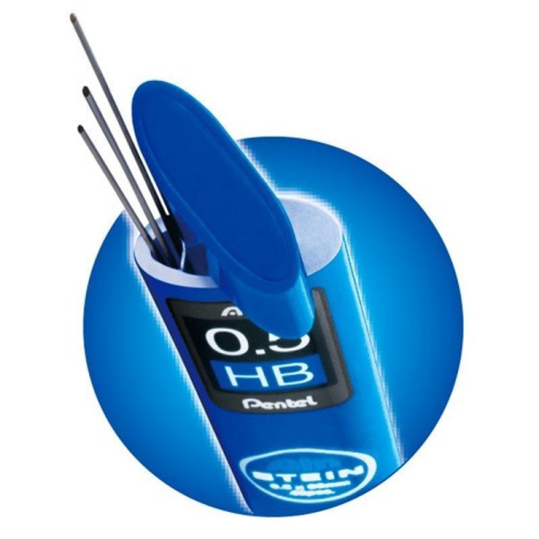 Стержни микрографические Pentel C255, 0,5мм, 40 грифелей