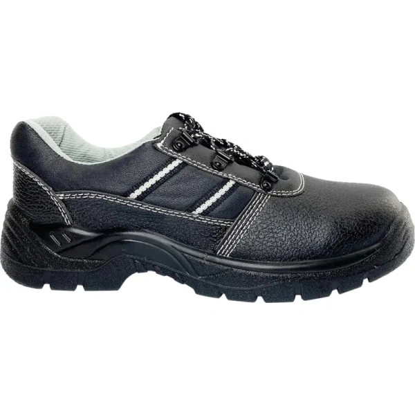 Полуботинки рабочие летние Аскет ПУ из микрофибры черные размер 43