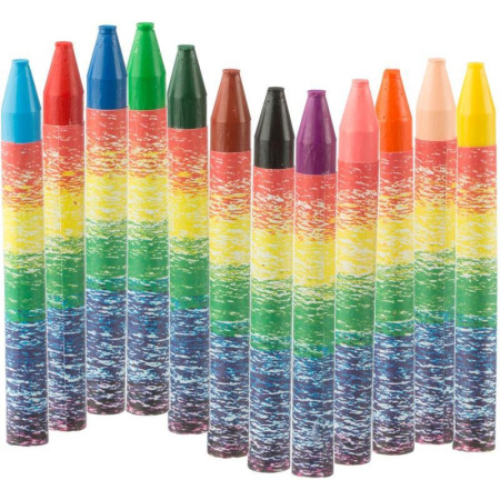 Пастель масляная Фантазия 12 цветов