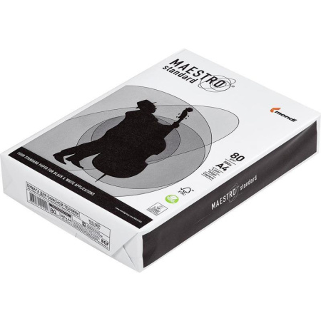 Бумага для офисной техники Maestro Standard (А4, марка C, 80 г/кв.м, 500 листов)