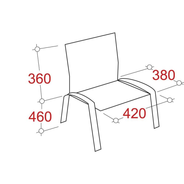 Стул офисный Серна зеленый (искусственная кожа, белый металл)