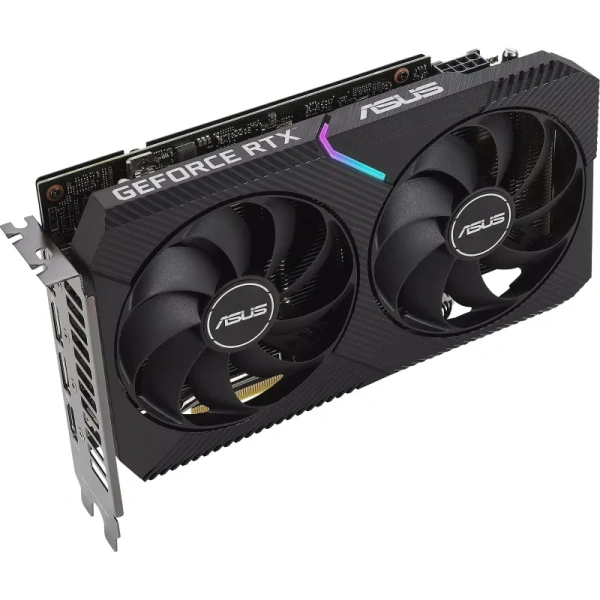 Видеокарта Asus Nvidia GeForce RTX 3060 12 ГБ (DUAL-RTX3060-O12G-V2)