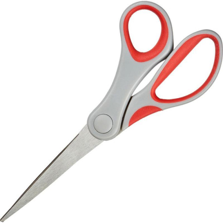 Ножницы Attache (180 мм, с пластиковыми прорезиненными эллиптическими ручками)