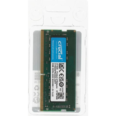 Оперативная память Crucial 8 ГБ CT8G4SFRA32A (SO-DIMM DDR4) Оперативная память Crucial 8 ГБ CT8G4SFRA32A (SO-DIMM DDR4)