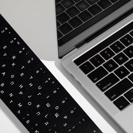 Этикетки для клавиатур Red Line черные (УТ000032336)