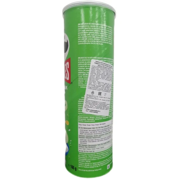 Чипсы Pringles со вкусом сметаны и лука 165 г