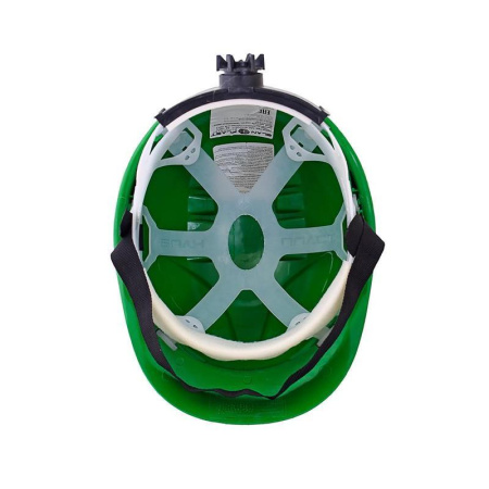 Каска Европласт-Люкс зеленая (артикул производителя К-03)