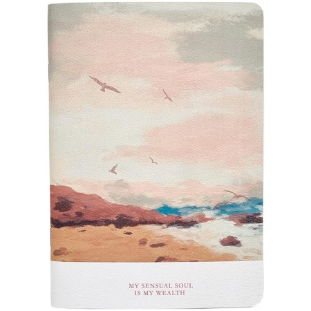 Тетрадь общая Be Smart View А5 40 листов в клетку на скрепке (N3177)