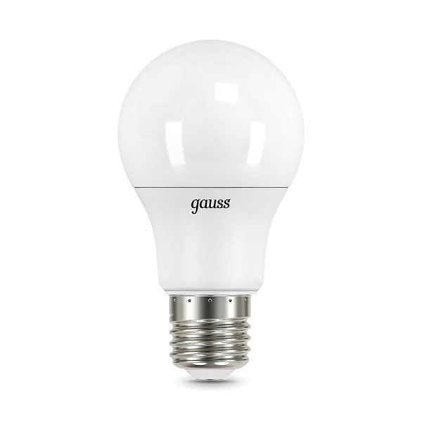 Лампа светодиодная Gauss 12 Вт E27 грушевидная 3000 K теплый белый