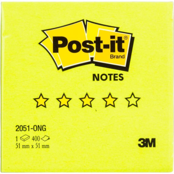 Стикеры Post-it 51х51 мм Весна 400 листов
