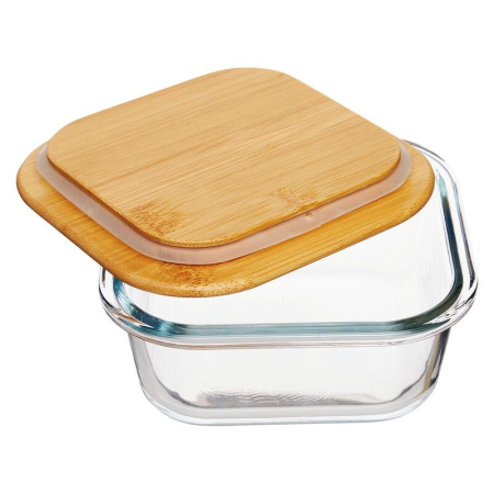 Контейнер Appetite стеклянный 520 мл квадратный