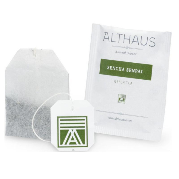 Чай Althaus Deli Packs Sencha Senpai зеленый 20 пакетиков