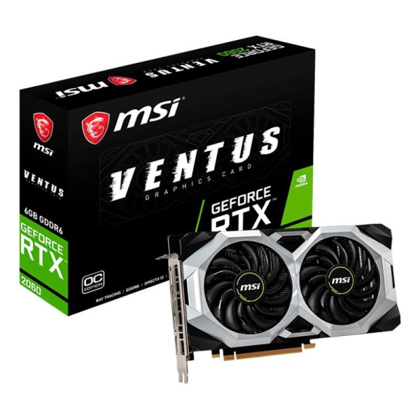 Видеокарта MSI RTX 2060 VENTUS OC RU