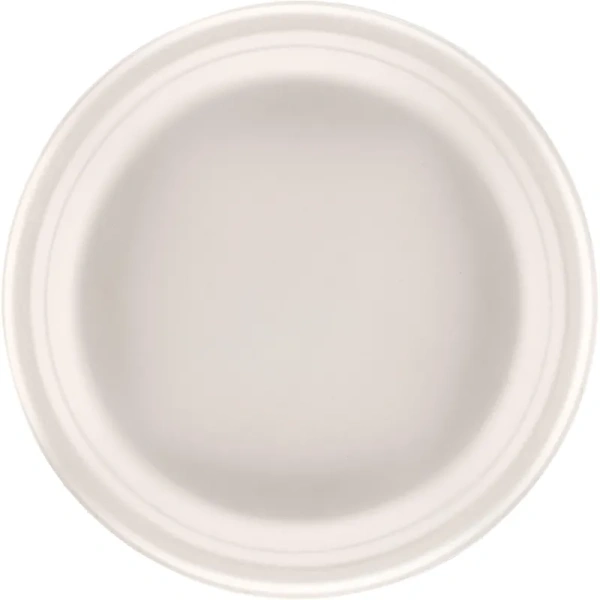 Тарелка одноразовая бумажная Средний 230 мм белая 900 штук в упаковке Тарелка одноразовая бумажная Средний 230 мм белая 900 штук в упаковке