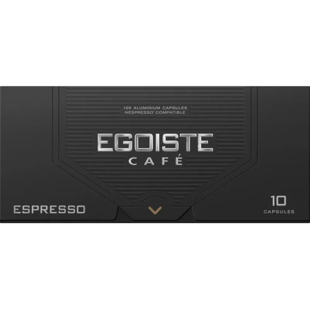 Кофе в капсулах для кофемашин Egoiste Espresso (10 штук в упаковке)