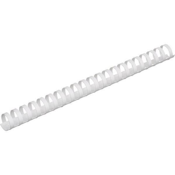 Пружины пластиковые ProfiOffice (А4, диаметр 22 мм, от 160 до 190 листов, белые, 50 штук в упаковке)