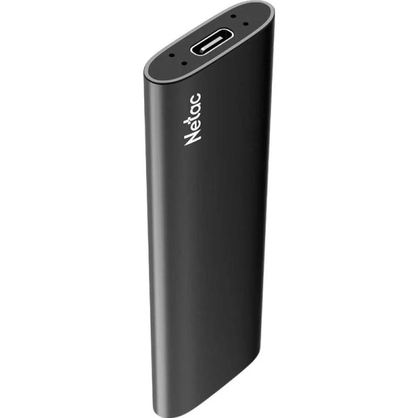 Внешний жесткий диск HDD Netac External SSD Z Slim 1 Тб   (NT01ZSLIM-001T-32BK)