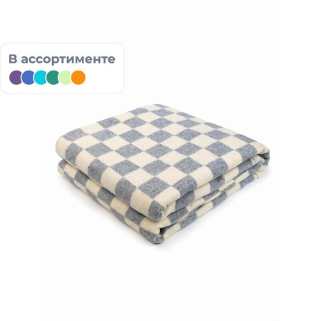 Одеяло 140х205 см хлопок/ПЭВ без канта