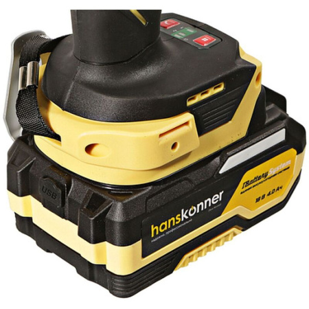 Гайковерт Hanskonner 1BatterySystem HCD20420BLC