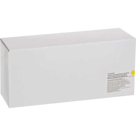 Тонер-картридж Retech TK-5270Y для Kyocera желтый совместимый