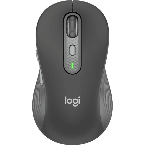 Мышь беспроводная Logitech M750 L темно-серая (910-006266)