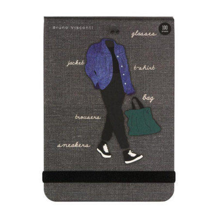 Блокнот Bruno Visconti Megapolis Journal Fashion А6 100 листов в ассортименте в точку на сшивке (90x130 мм) (артикул производителя 3-476/03) Блокнот Bruno Visconti Megapolis Journal Fashion А6 100 листов в ассортименте в точку на сшивке (90x130 мм) (артикул производителя 3-476/03)