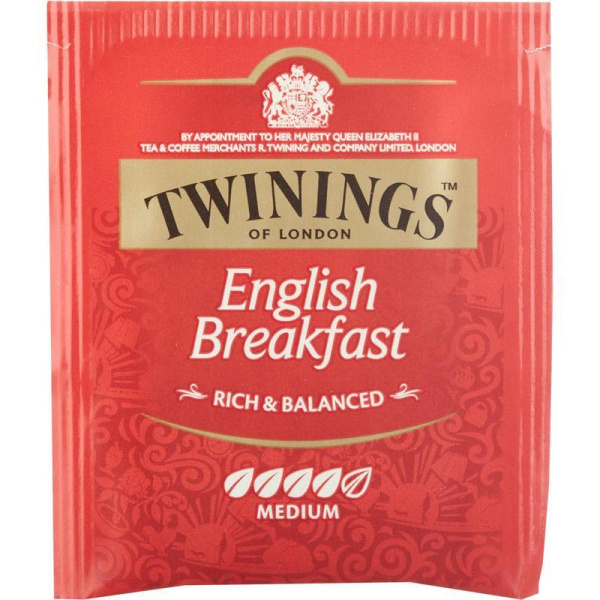Чай Twinings English Breakfast Tea черный 25 пакетиков