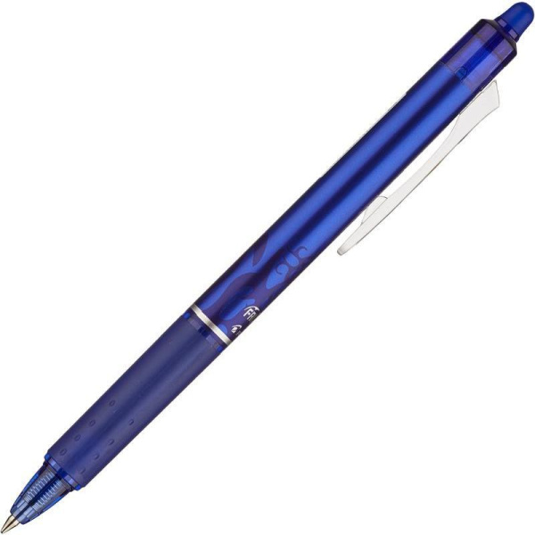 Ручка стирающаяся гелевая автоматическая Pilot Frixion Clicker синяя, 0,4 мм