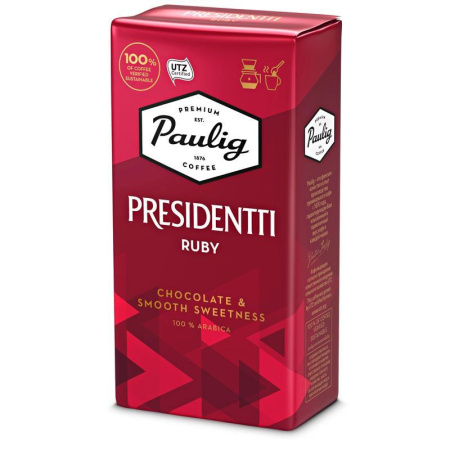 Кофе молотый Paulig Presidentti Ruby 250 г (вакуумный пакет)