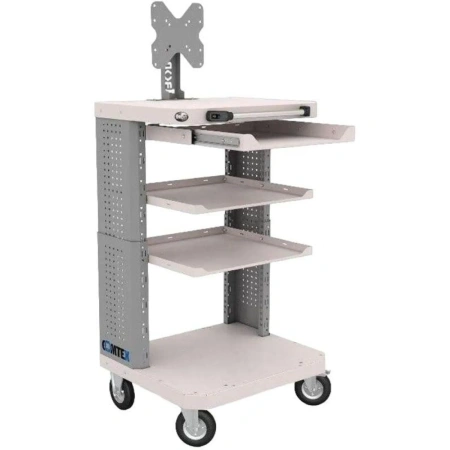 Тележка Comtex №5 (темно-серый/светло-серый, 633х555х1468 мм)