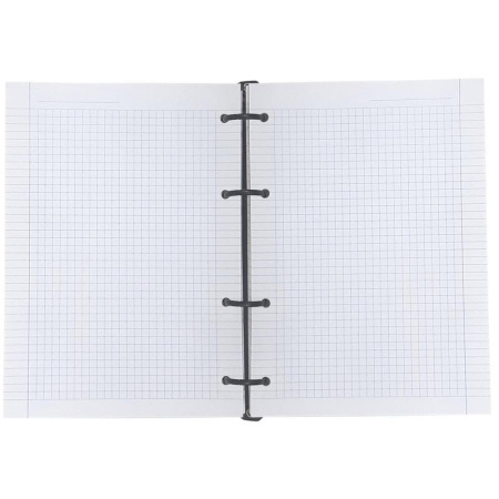 Бизнес-тетрадь Be Smart Storm брызги А5 120 листов в клетку на кольцах