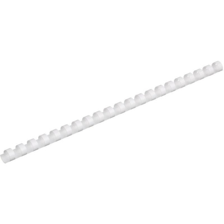 Пружины для переплета пластиковые ProMega Office 14мм белые 100шт/уп.