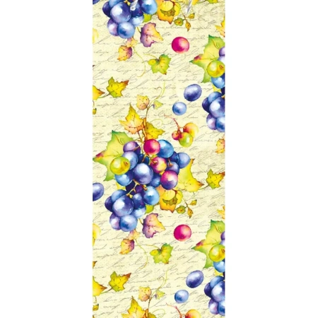 Пакет подарочный ламинация Хорошо виноград (35x14x11 см)