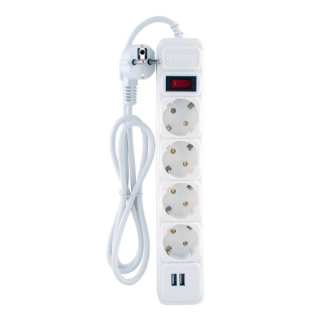Сетевой фильтр Старт на 4 розетки 1.5 метра