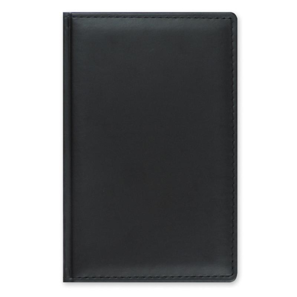 Телефонная книга Attache Вива искусственная кожа А5 96 листов черная (133х202 мм)