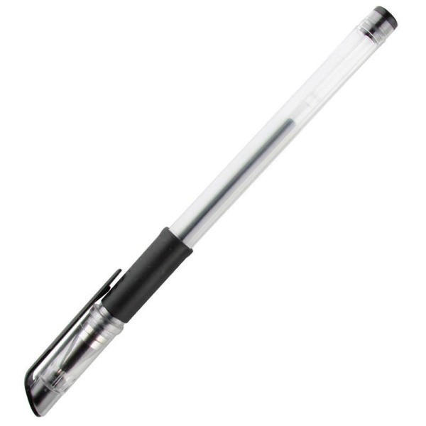 Ручка гелевая Attache Economy черная (толщина линии 0.5 мм)
