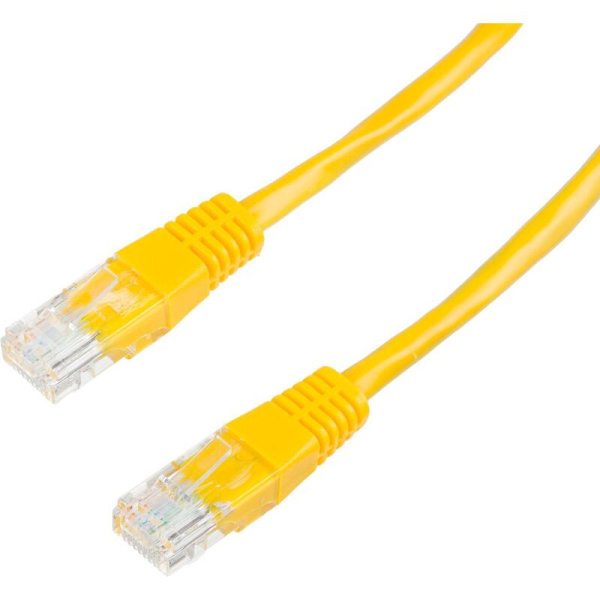 Патч-корд витая пара BigTech OPCC019 UTP CCA cat 5e 0.5 м