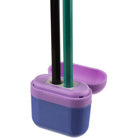 Точилка для карандашей Attache с контейнером пластиковая фиолетовая Точилка для карандашей Attache с контейнером пластиковая фиолетовая