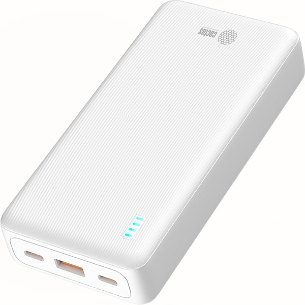 Внешний аккумулятор (power bank) Cactus CS-PBFSEA-20000 20000 мАч 5W  белый
