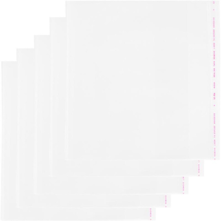 Набор обложек универсальных №1 School 5 штук в упаковке (265х490 мм, 80   мкм) прозрачные