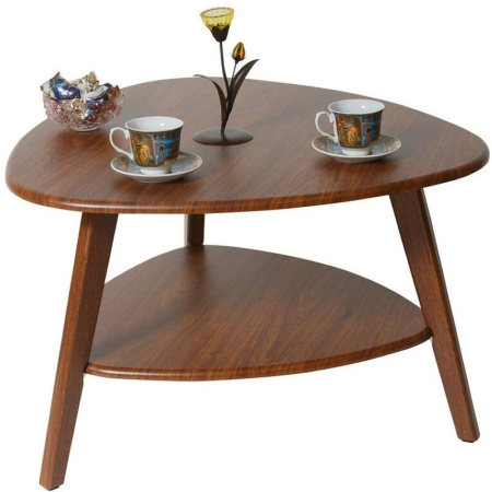 Стол журнальный  Бруклин (орех/дуб светлый, 780x770x500 мм)