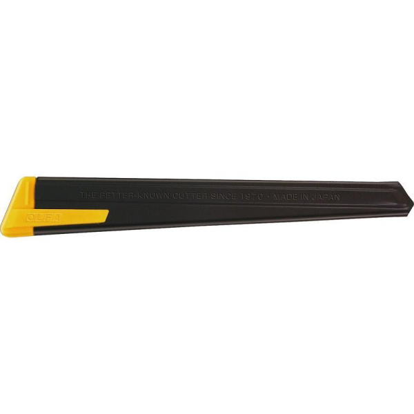 Нож канцелярский Olfa OL-180-Black с металлическим корпусом (ширина лезвия 9 мм)