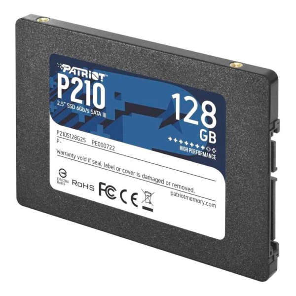 SSD накопитель Patriot P210 128 ГБ (P210S128G25)