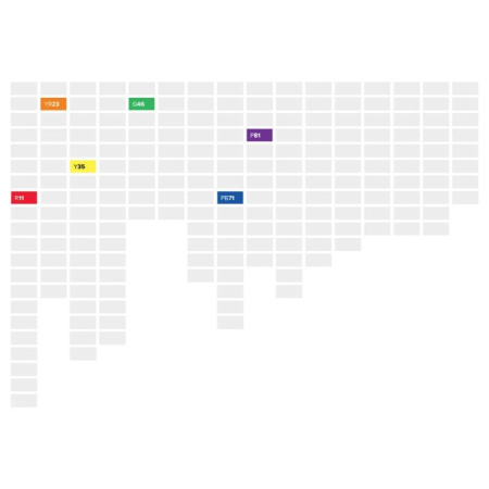 Набор маркеров Touch Twin основные цвета 6 штук