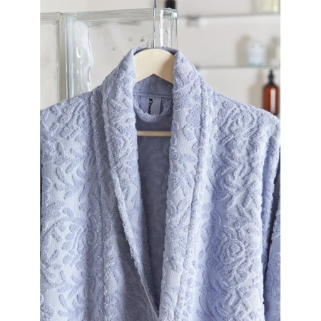 Халат махровый Комус Roesia 50-52 (L-XL) серый