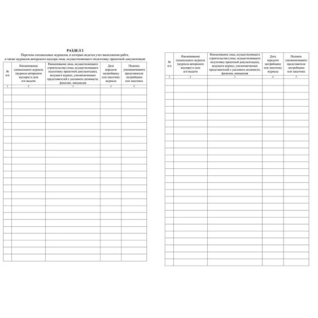 Журнал работ общий КЖ-859 (32 листа)