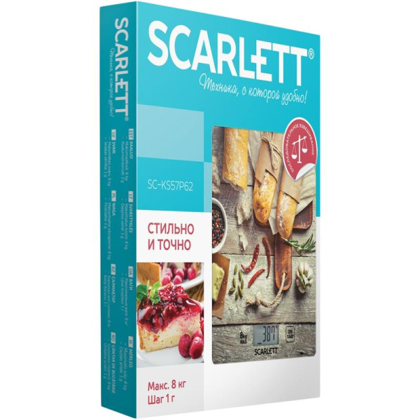 Весы кухонные Scarlett SC-KS57P62