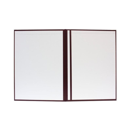 Папка адресная А4 конкорд бордовая