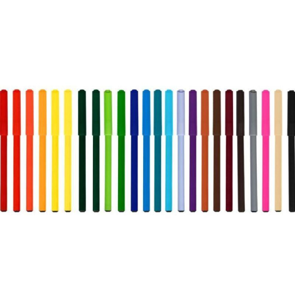 Фломастеры Faber-Castell Замок 24 цвета смываемые